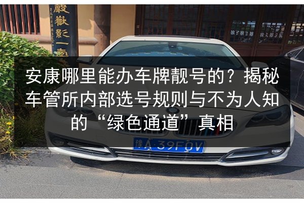 安康哪里能办车牌靓号的?揭秘车管所内部选号规则与不为人知的“绿色通道”真相 第2张 安康哪里能办车牌靓号的?揭秘车管所内部选号规则与不为人知的“绿色通道”真相 第2张