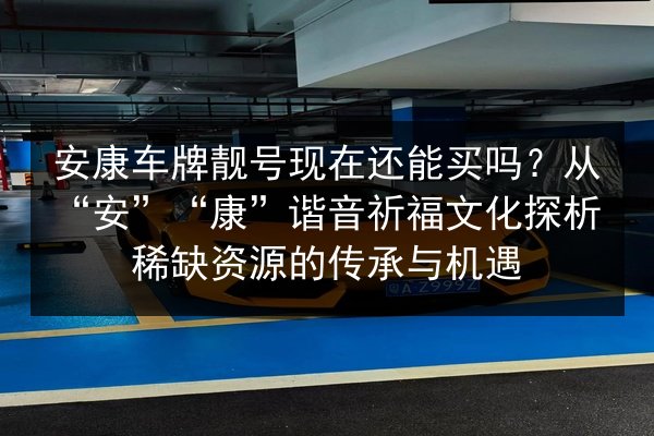 安康车牌靓号现在还能买吗?从“安”“康”谐音祈福文化探析稀缺资源的传承与机遇 第2张 安康车牌靓号现在还能买吗?从“安”“康”谐音祈福文化探析稀缺资源的传承与机遇 第2张