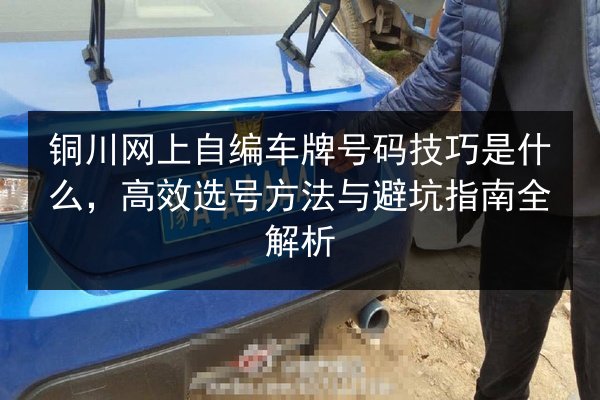铜川网上自编车牌号码技巧是什么，高效选号方法与避坑指南全解析 第3张