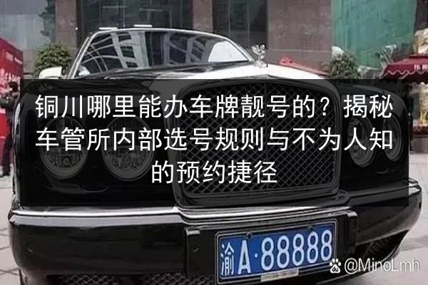 铜川哪里能办车牌靓号的?揭秘车管所内部选号规则与不为人知的预约捷径 第3张 铜川哪里能办车牌靓号的?揭秘车管所内部选号规则与不为人知的预约捷径 第3张