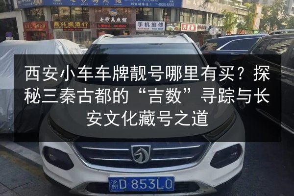 西安小车车牌靓号哪里有买？探秘三秦古都的“吉数”寻踪与长安文化藏号之道 第2张