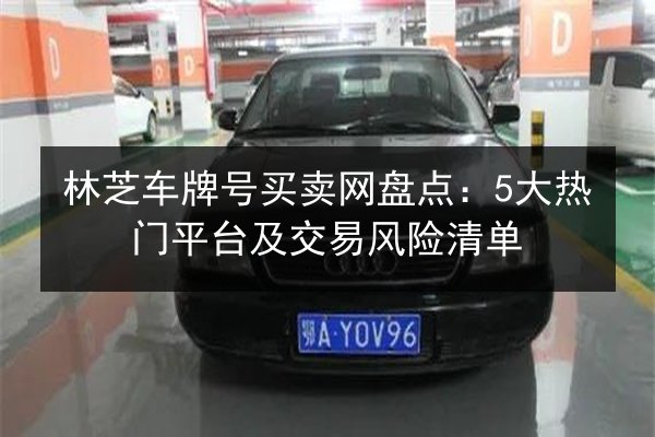 林芝车牌号买卖网盘点:5大热门平台及交易风险清单 第3张 林芝车牌号买卖网盘点:5大热门平台及交易风险清单 第3张
