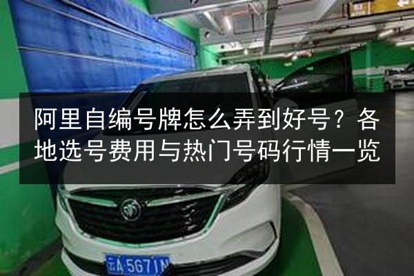 阿里自编号牌怎么弄到好号?各地选号费用与热门号码行情一览 第3张 阿里自编号牌怎么弄到好号?各地选号费用与热门号码行情一览 第3张
