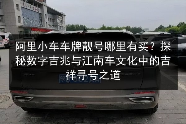 阿里小车车牌靓号哪里有买?探秘数字吉兆与江南车文化中的吉祥寻号之道 第3张 阿里小车车牌靓号哪里有买?探秘数字吉兆与江南车文化中的吉祥寻号之道 第3张