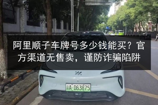阿里顺子车牌号多少钱能买?官方渠道无售卖,谨防诈骗陷阱 第1张 阿里顺子车牌号多少钱能买?官方渠道无售卖,谨防诈骗陷阱 第1张