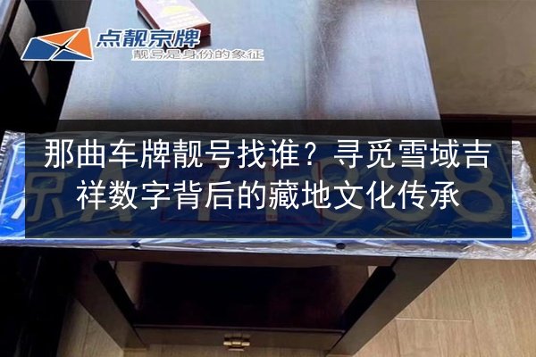 那曲车牌靓号找谁?寻觅雪域吉祥数字背后的藏地文化传承 第2张 那曲车牌靓号找谁?寻觅雪域吉祥数字背后的藏地文化传承 第2张
