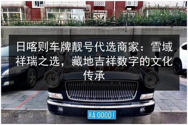 日喀则车牌靓号代选商家:雪域祥瑞之选,藏地吉祥数字的文化传承 第3张 日喀则车牌靓号代选商家:雪域祥瑞之选,藏地吉祥数字的文化传承 第3张