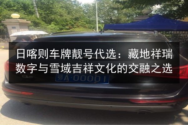 日喀则车牌靓号代选:藏地祥瑞数字与雪域吉祥文化的交融之选 第2张 日喀则车牌靓号代选:藏地祥瑞数字与雪域吉祥文化的交融之选 第2张