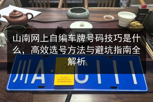 山南网上自编车牌号码技巧是什么,高效选号方法与避坑指南全解析 第2张 山南网上自编车牌号码技巧是什么,高效选号方法与避坑指南全解析 第2张