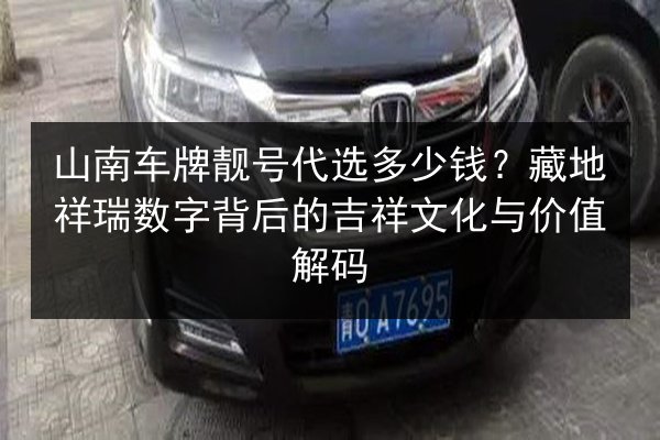 山南车牌靓号代选多少钱？藏地祥瑞数字背后的吉祥文化与价值解码 第3张