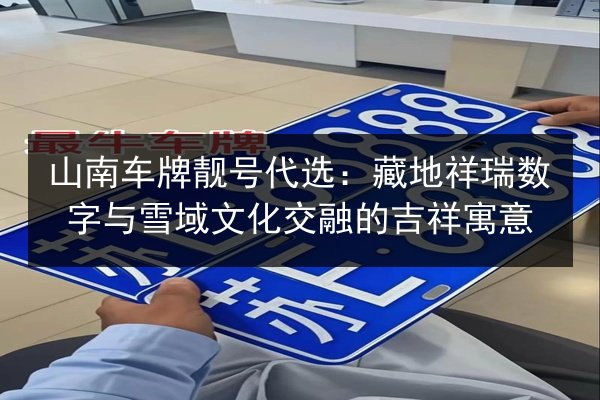 山南车牌靓号代选：藏地祥瑞数字与雪域文化交融的吉祥寓意 第3张