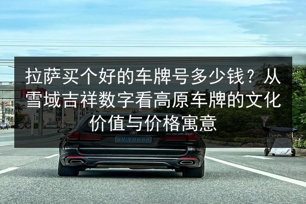 拉萨买个好的车牌号多少钱？从雪域吉祥数字看高原车牌的文化价值与价格寓意 第1张