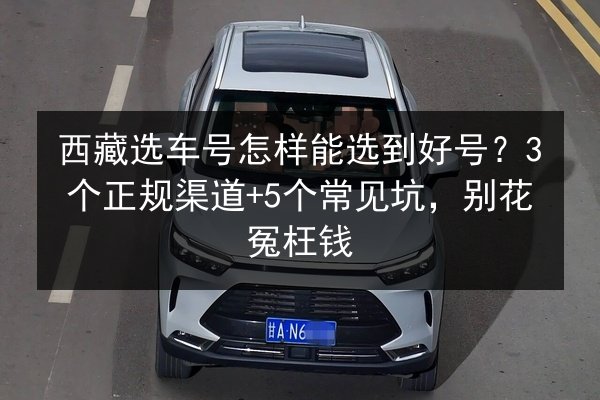 西藏选车号怎样能选到好号？3个正规渠道+5个常见坑，别花冤枉钱 第1张