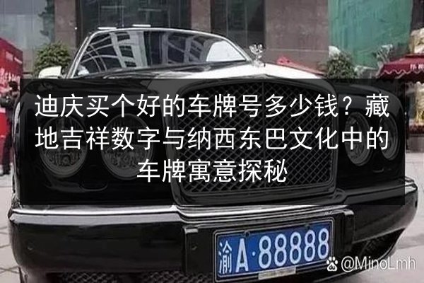 迪庆买个好的车牌号多少钱？藏地吉祥数字与纳西东巴文化中的车牌寓意探秘 第2张