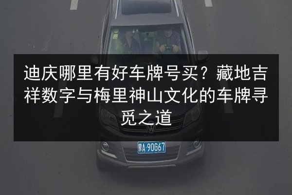 迪庆哪里有好车牌号买？藏地吉祥数字与梅里神山文化的车牌寻觅之道 第2张