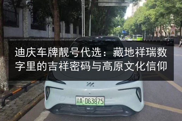 迪庆车牌靓号代选:藏地祥瑞数字里的吉祥密码与高原文化信仰 第3张 迪庆车牌靓号代选:藏地祥瑞数字里的吉祥密码与高原文化信仰 第3张