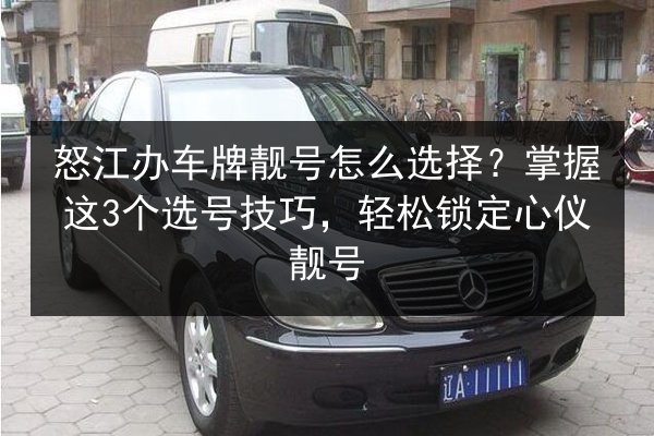 怒江办车牌靓号怎么选择？掌握这3个选号技巧，轻松锁定心仪靓号 第2张