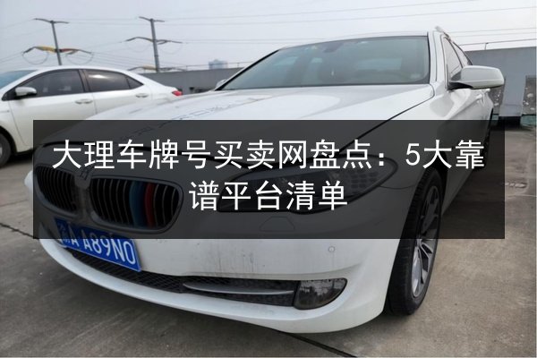 大理车牌号买卖网盘点:5大靠谱平台清单 第2张 大理车牌号买卖网盘点:5大靠谱平台清单 第2张
