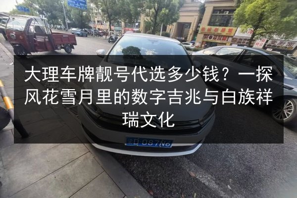 大理车牌靓号代选多少钱？一探风花雪月里的数字吉兆与白族祥瑞文化 第2张