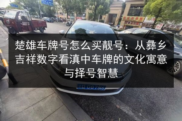 楚雄车牌号怎么买靓号：从彝乡吉祥数字看滇中车牌的文化寓意与择号智慧 第2张