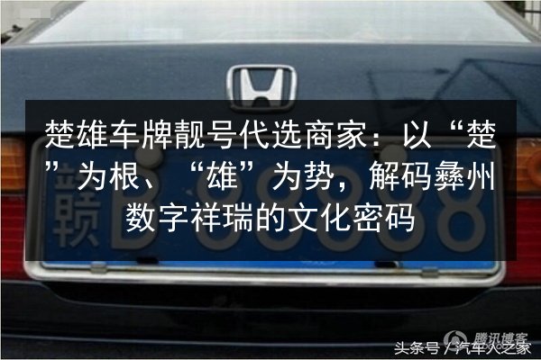 楚雄车牌靓号代选商家:以“楚”为根、“雄”为势,解码彝州数字祥瑞的文化密码 第2张 楚雄车牌靓号代选商家:以“楚”为根、“雄”为势,解码彝州数字祥瑞的文化密码 第2张
