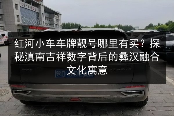 红河小车车牌靓号哪里有买?探秘滇南吉祥数字背后的彝汉融合文化寓意 第3张 红河小车车牌靓号哪里有买?探秘滇南吉祥数字背后的彝汉融合文化寓意 第3张