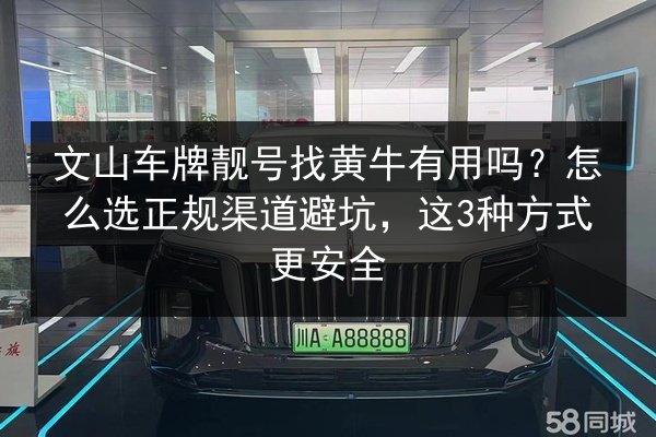 文山车牌靓号找黄牛有用吗?怎么选正规渠道避坑,这3种方式更安全 第3张 文山车牌靓号找黄牛有用吗?怎么选正规渠道避坑,这3种方式更安全 第3张