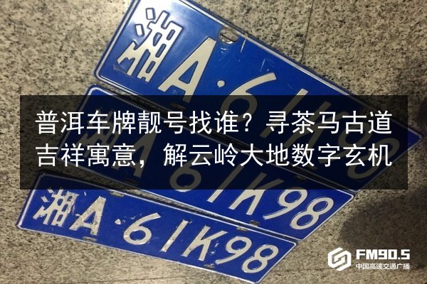 普洱车牌靓号找谁？寻茶马古道吉祥寓意，解云岭大地数字玄机 第2张