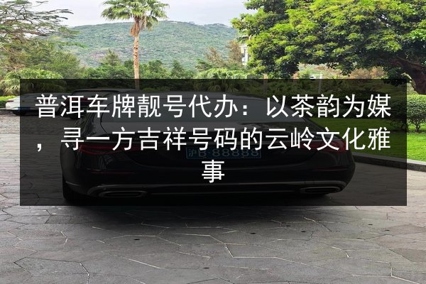 普洱车牌靓号代办:以茶韵为媒,寻一方吉祥号码的云岭文化雅事 第2张 普洱车牌靓号代办:以茶韵为媒,寻一方吉祥号码的云岭文化雅事 第2张