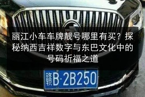 丽江小车车牌靓号哪里有买?探秘纳西吉祥数字与东巴文化中的号码祈福之道 第2张 丽江小车车牌靓号哪里有买?探秘纳西吉祥数字与东巴文化中的号码祈福之道 第2张