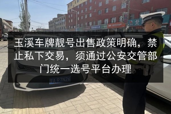 玉溪车牌靓号出售政策明确,禁止私下交易,须通过公安交管部门统一选号平台办理 第2张 玉溪车牌靓号出售政策明确,禁止私下交易,须通过公安交管部门统一选号平台办理 第2张