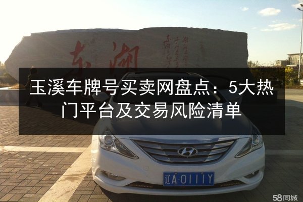 玉溪车牌号买卖网盘点：5大热门平台及交易风险清单 第2张