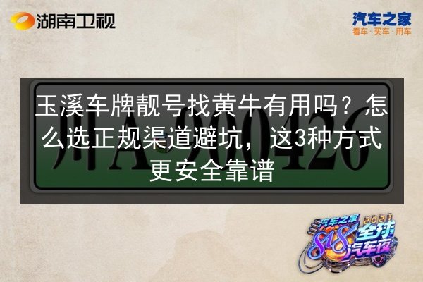 玉溪车牌靓号找黄牛有用吗?怎么选正规渠道避坑,这3种方式更安全靠谱 第1张 玉溪车牌靓号找黄牛有用吗?怎么选正规渠道避坑,这3种方式更安全靠谱 第1张
