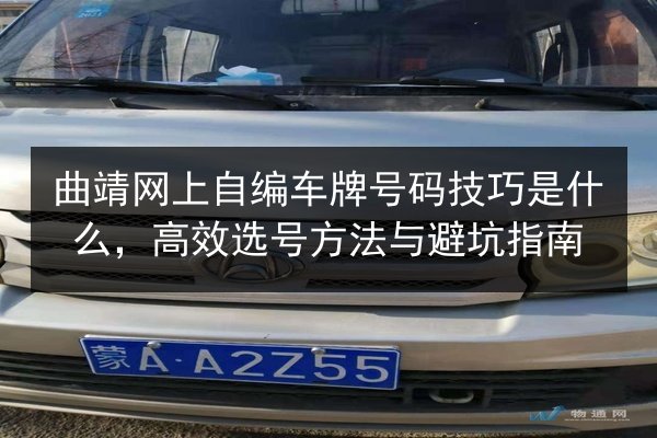 曲靖网上自编车牌号码技巧是什么，高效选号方法与避坑指南 第2张