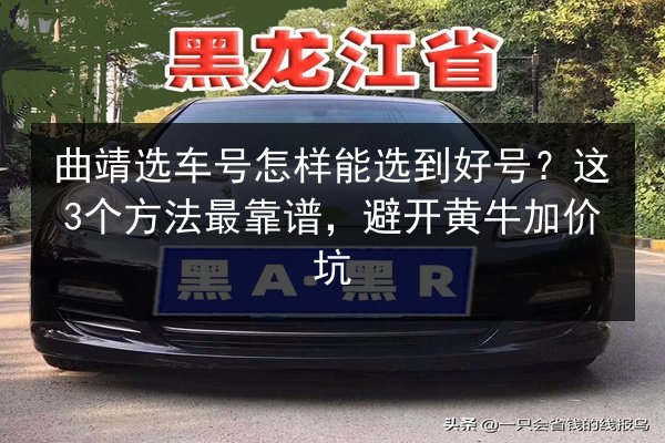 曲靖选车号怎样能选到好号？这3个方法最靠谱，避开黄牛加价坑 第2张