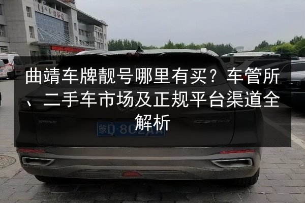 曲靖车牌靓号哪里有买？车管所、二手车市场及正规平台渠道全解析 第2张