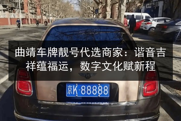 曲靖车牌靓号代选商家:谐音吉祥蕴福运,数字文化赋新程 第2张 曲靖车牌靓号代选商家:谐音吉祥蕴福运,数字文化赋新程 第2张