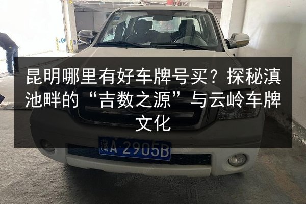 昆明哪里有好车牌号买?探秘滇池畔的“吉数之源”与云岭车牌文化 第3张 昆明哪里有好车牌号买?探秘滇池畔的“吉数之源”与云岭车牌文化 第3张