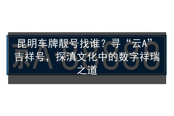 昆明车牌靓号找谁?寻“云A”吉祥号,探滇文化中的数字祥瑞之道 第3张 昆明车牌靓号找谁?寻“云A”吉祥号,探滇文化中的数字祥瑞之道 第3张