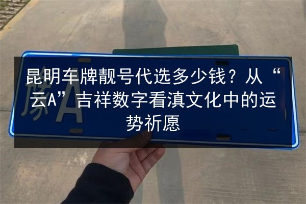 昆明车牌靓号代选多少钱?从“云A”吉祥数字看滇文化中的运势祈愿 第2张 昆明车牌靓号代选多少钱?从“云A”吉祥数字看滇文化中的运势祈愿 第2张