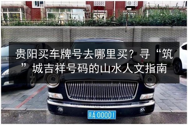 贵阳买车牌号去哪里买？寻“筑”城吉祥号码的山水人文指南 第2张
