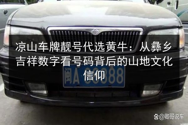 凉山车牌靓号代选黄牛:从彝乡吉祥数字看号码背后的山地文化信仰 第2张 凉山车牌靓号代选黄牛:从彝乡吉祥数字看号码背后的山地文化信仰 第2张