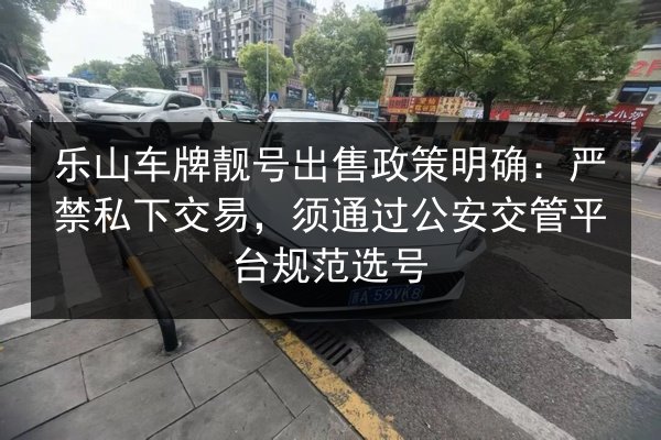 乐山车牌靓号出售政策明确:严禁私下交易,须通过公安交管平台规范选号 第3张 乐山车牌靓号出售政策明确:严禁私下交易,须通过公安交管平台规范选号 第3张