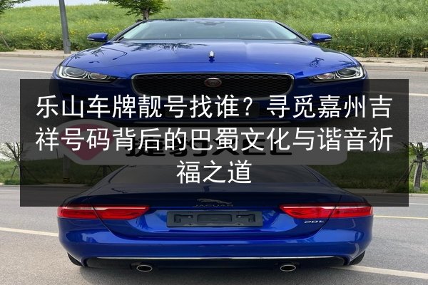 乐山车牌靓号找谁？寻觅嘉州吉祥号码背后的巴蜀文化与谐音祈福之道 第2张