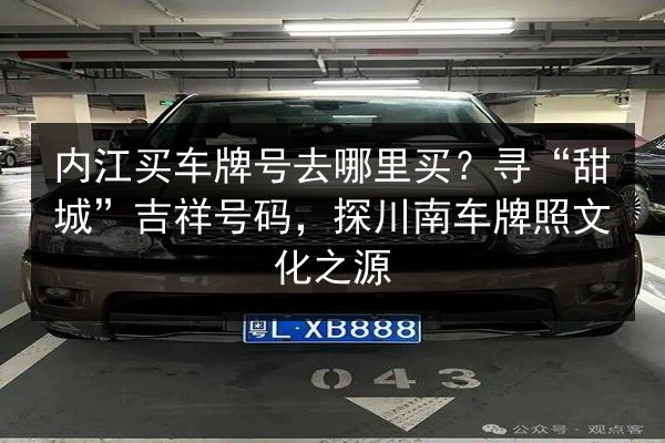 内江买车牌号去哪里买？寻“甜城”吉祥号码，探川南车牌照文化之源 第2张