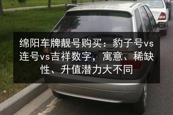 绵阳车牌靓号购买：豹子号vs连号vs吉祥数字，寓意、稀缺性、升值潜力大不同 第2张
