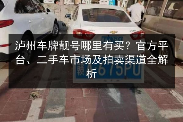 泸州车牌靓号哪里有买？官方平台、二手车市场及拍卖渠道全解析 第2张