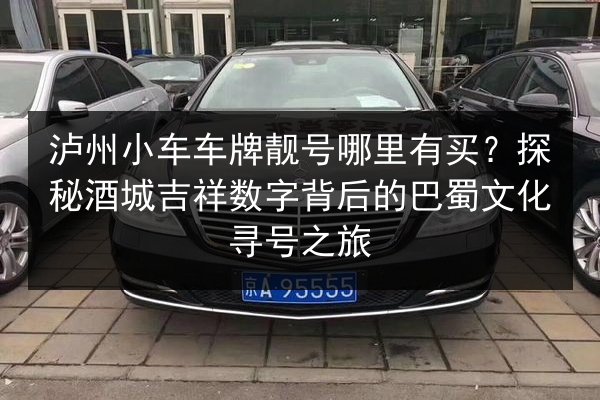 泸州小车车牌靓号哪里有买？探秘酒城吉祥数字背后的巴蜀文化寻号之旅 第2张