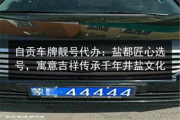 自贡车牌靓号代办:盐都匠心选号,寓意吉祥传承千年井盐文化 第2张 自贡车牌靓号代办:盐都匠心选号,寓意吉祥传承千年井盐文化 第2张