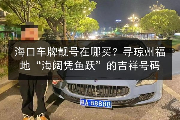 海口车牌靓号在哪买?寻琼州福地“海阔凭鱼跃”的吉祥号码 第3张 海口车牌靓号在哪买?寻琼州福地“海阔凭鱼跃”的吉祥号码 第3张